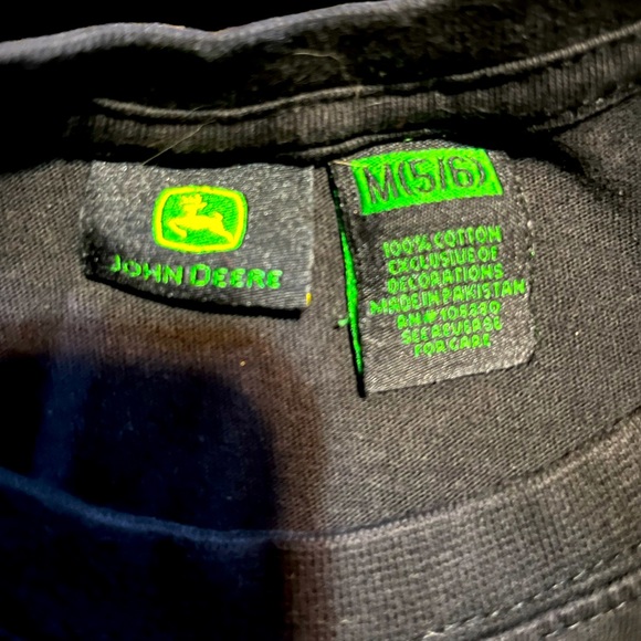 John Deere Tractor Boys Long Sleeve Shirt - Picture 3 of 3